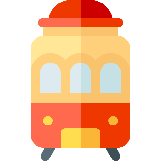 tramwajowy Basic Rounded Flat ikona