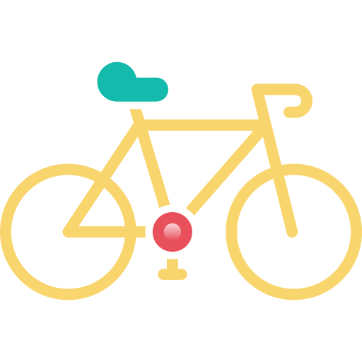 Bicycle Generic Outline Gradient icon