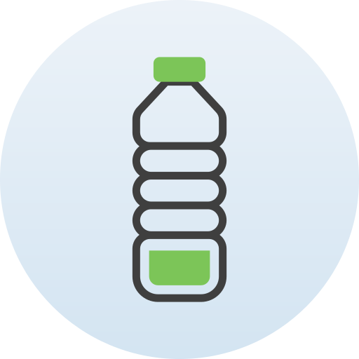 botella de agua Generic Rounded Shapes icono