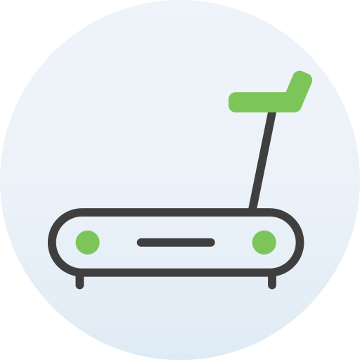 Treadmill Generic Rounded Shapes icon