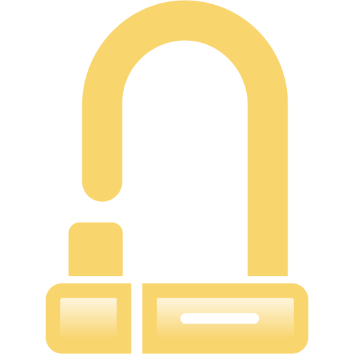 Lock Generic Outline Gradient icon