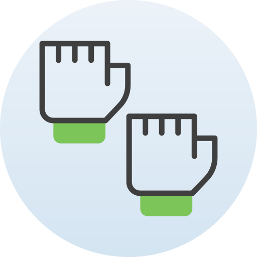 Gloves Generic Rounded Shapes icon