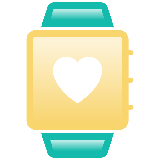 slimme horloge Generic Outline Gradient icoon