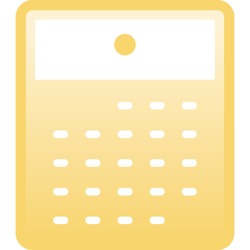カレンダー Generic Outline Gradient icon