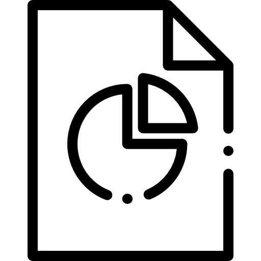 kuchendiagramm Detailed Rounded Lineal icon