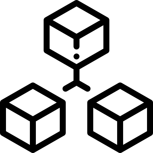 相互接続 Detailed Rounded Lineal icon