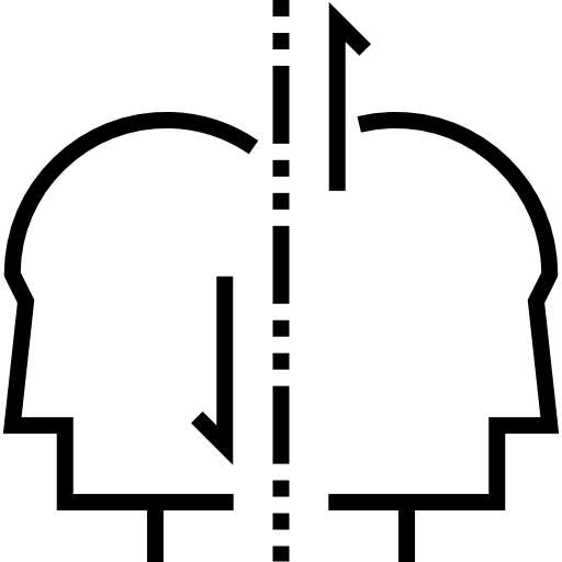 linia graniczna Detailed Straight Lineal ikona