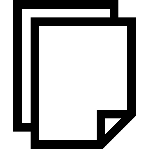 plik Basic Straight Lineal ikona