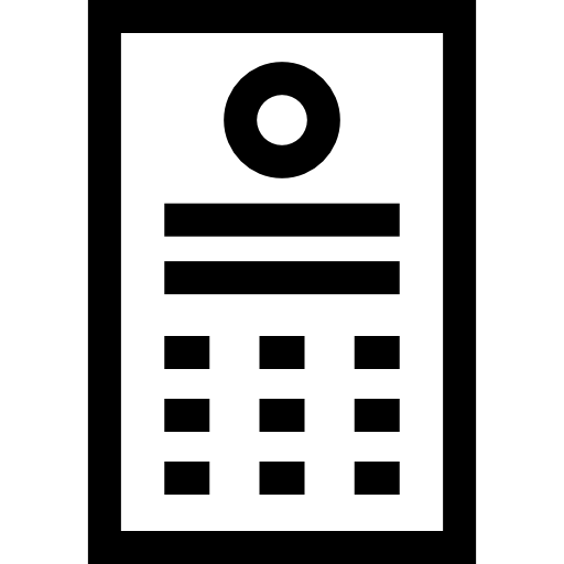 ドアベル Basic Straight Lineal icon