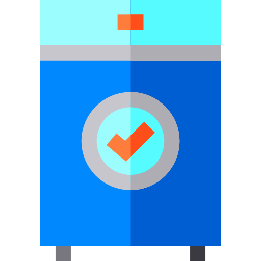 세탁기 Basic Straight Flat icon