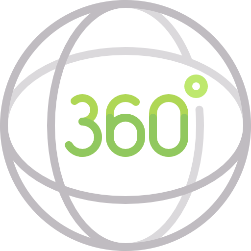 360 degrees Special Flat icon