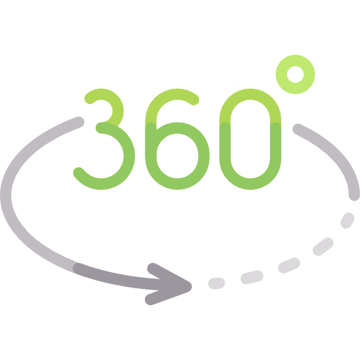 360 degrees Special Flat icon