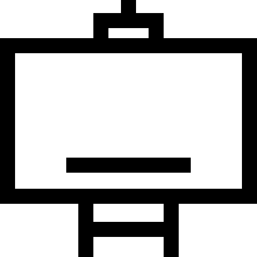 biała tablica Basic Straight Lineal ikona