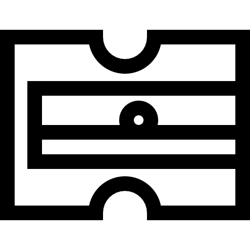 ostrzałka Basic Straight Lineal ikona