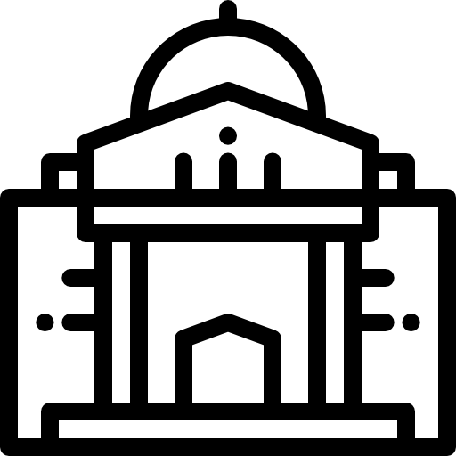 사원 Detailed Rounded Lineal icon