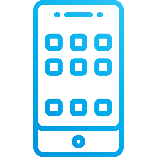 applicatie voor de mobiele telefoon Generic Gradient icoon