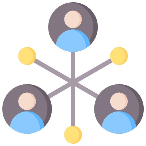réseau Generic Flat Icône