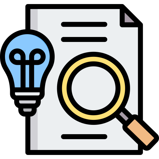 Research Generic Outline Color icon