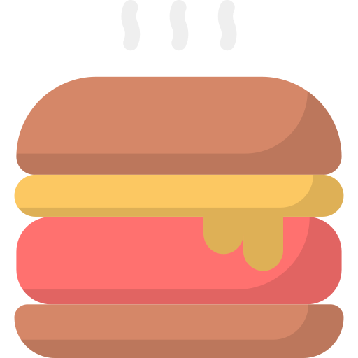 hamburger Generic Flat icoon