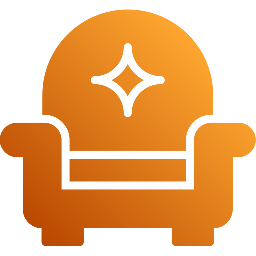fauteuil Generic Flat Gradient icoon