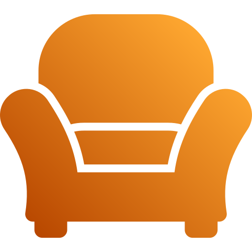 Armchair Generic Flat Gradient icon