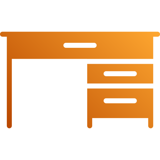 테이블 Generic Flat Gradient icon