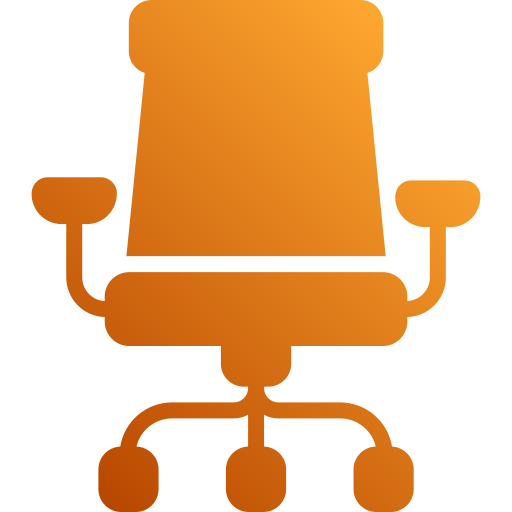 Офисный стул Generic Flat Gradient иконка