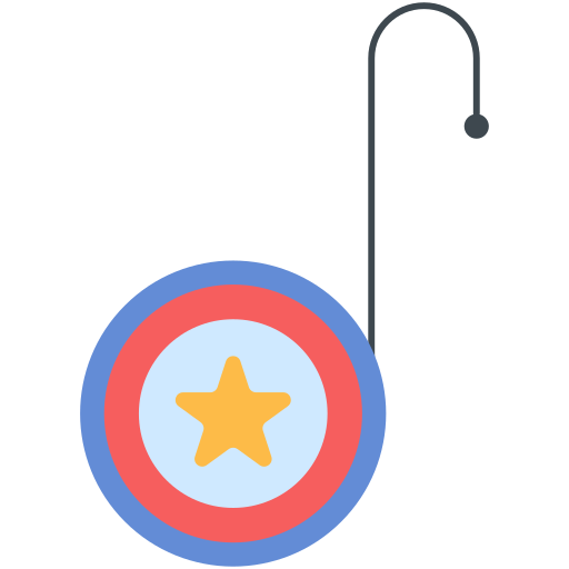 Yoyo toy Generic Flat icon