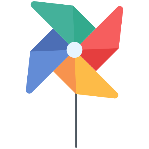 pinwheel Generic Flat icoon