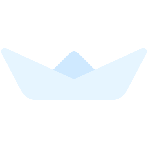 barco de papel Generic Flat icono