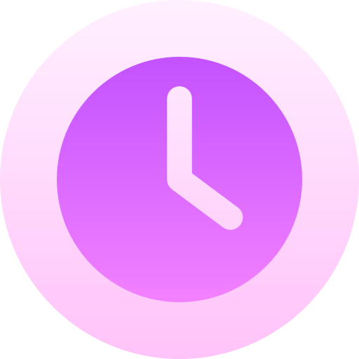Часы Generic Flat Gradient иконка
