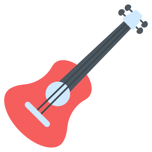 gitara akustyczna Generic Flat ikona