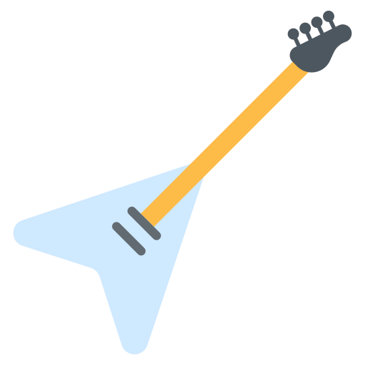 Electric guitar Generic Flat icon
