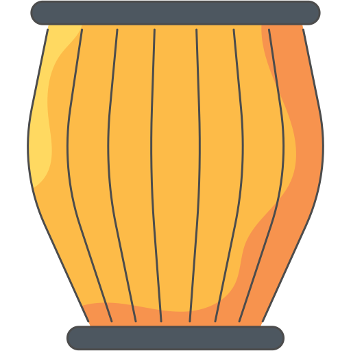 타블라 Generic Thin Outline Color icon