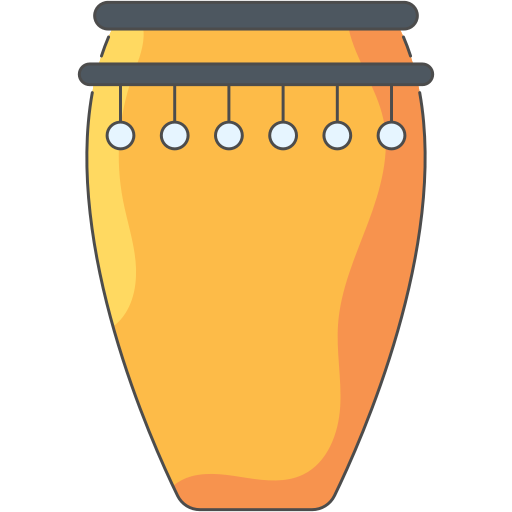 Conga Generic Thin Outline Color icon