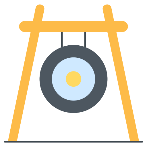 Gong Generic Flat icon