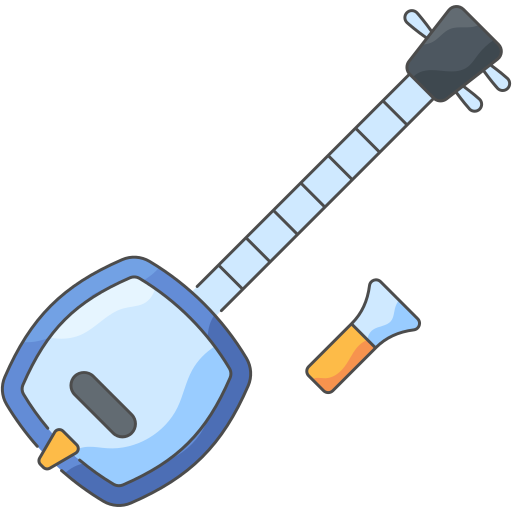 Shamisen Generic Thin Outline Color icon