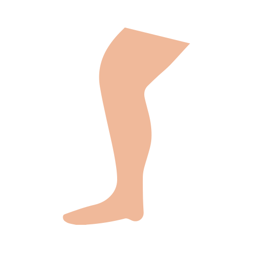 noga Generic Flat ikona