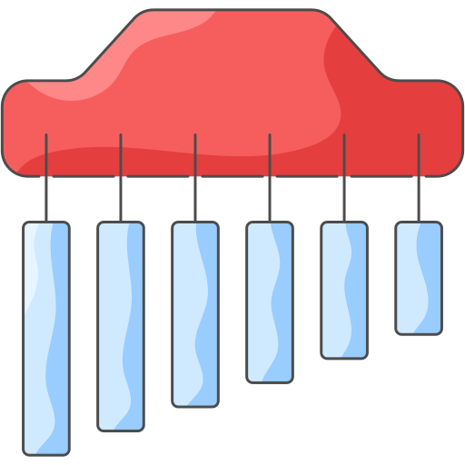 Chime Generic Thin Outline Color icon