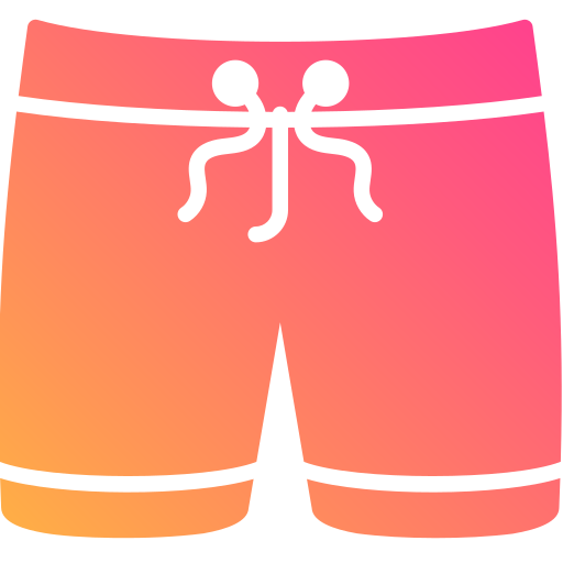 pantalones cortos de boxeo Generic Flat Gradient icono