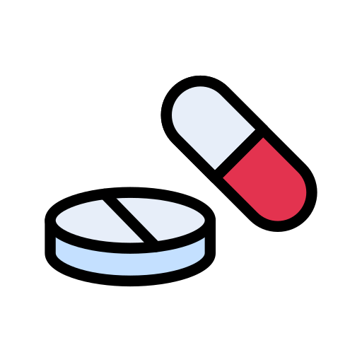 Pill Vector Stall Lineal Color icon