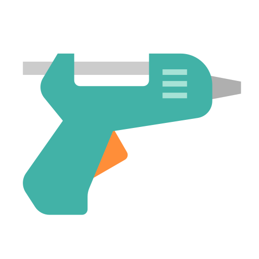 Hot glue gun Generic Flat icon