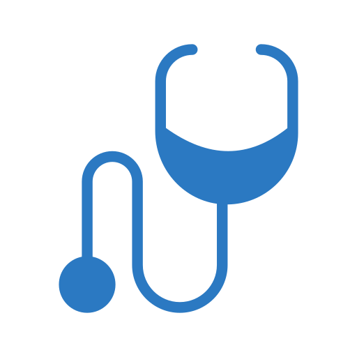 stetoskop Generic Blue ikona