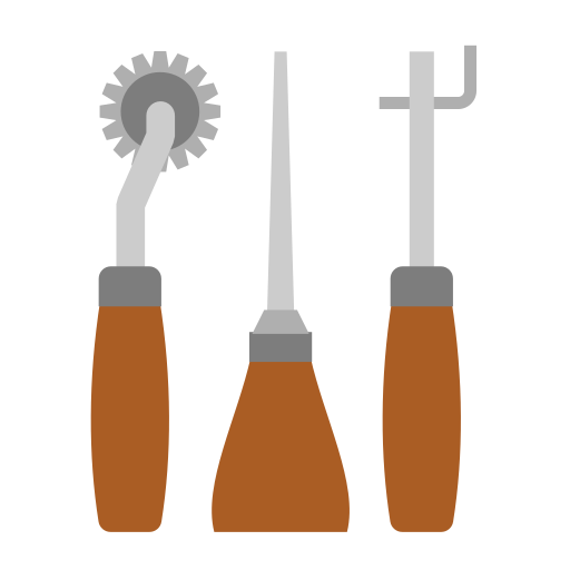 Leather tools Generic Flat icon