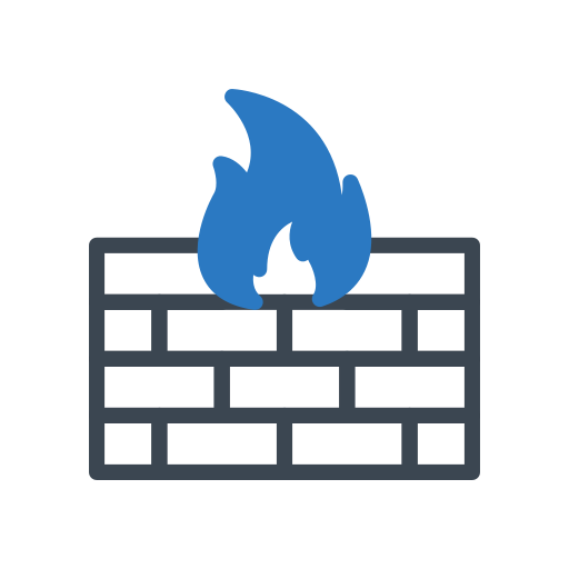 zapora ogniowa Generic Blue ikona