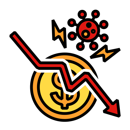 경제 위기 Generic Outline Color icon