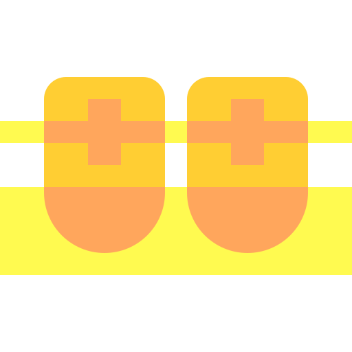 zahnspange Basic Sheer Flat icon