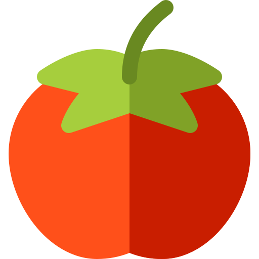 tomate Basic Rounded Flat Ícone