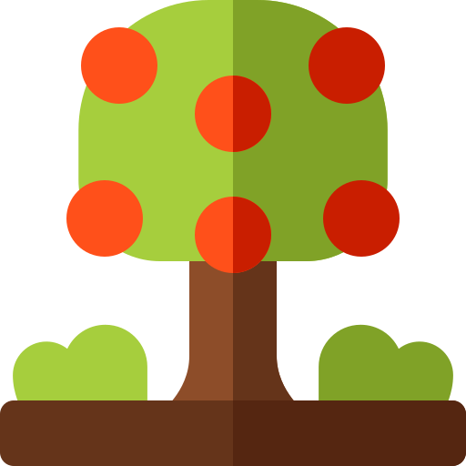 albero Basic Rounded Flat icona