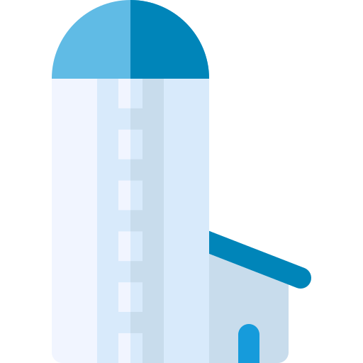 silo Basic Rounded Flat icono